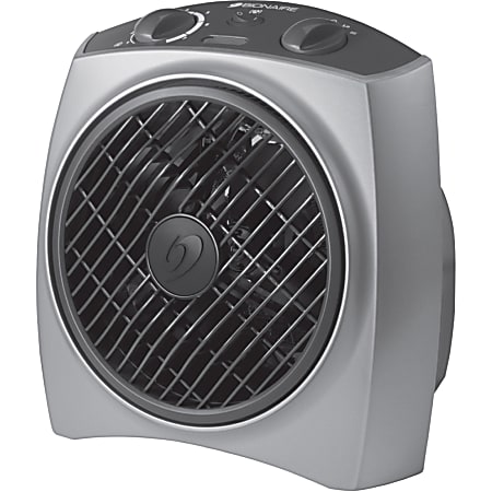 Bionaire 1500-Watt Heat Circulator, Gray/Black