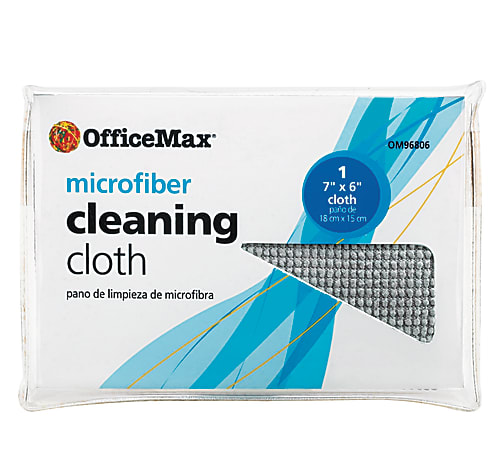 OfficeMax Brand Microfiber Cleaning Cloth