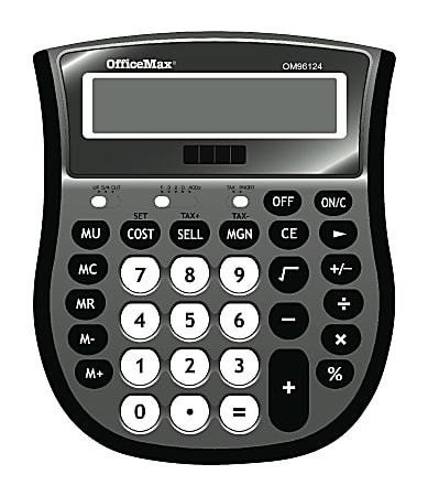 OfficeMax 12 Digit Desktop Calculator
