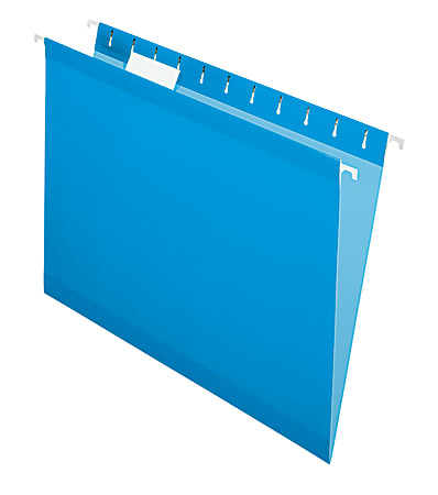 Office Depot® Brand Hanging Folders, Letter Size, Blue, Box Of 25