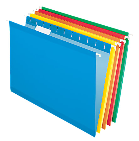 Office Depot® Brand Hanging Folders, 1/5 Cut, 15-3/4"