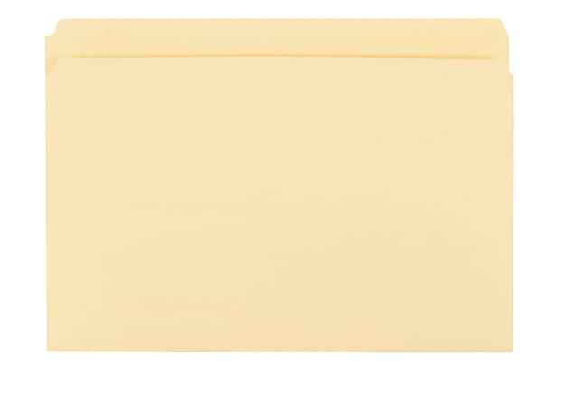 Office Depot® Brand Manila File Folders, 3/4" Expansion, Straight Cut, Letter Size, Pack Of 100 Folders