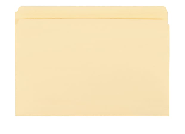 Office Depot® Brand Manila File Folders, 3/4" Expansion, Straight Cut, Letter Size, Pack Of 100 Folders