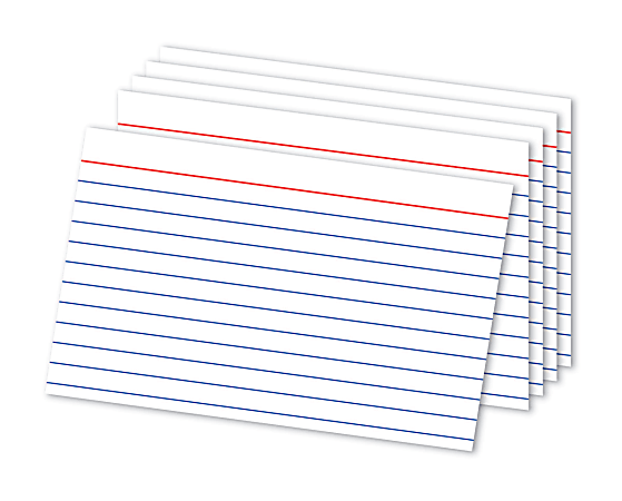 Office Depot® Brand Ruled Index Card, 4"x 6", Pack Of 500