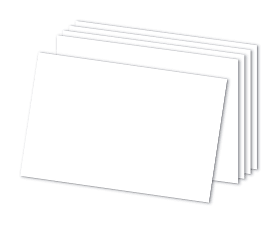 Office Depot® Brand Blank Index Card, 4"x6", 500/PK