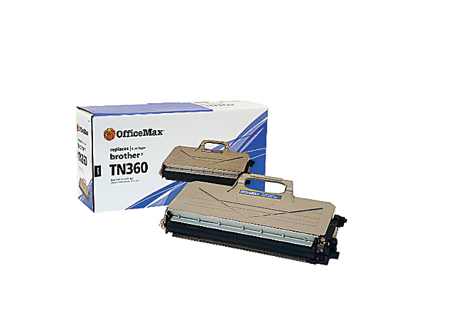 OfficeMax High-Yield Black Toner Cartridge Compatible With Brother TN-360