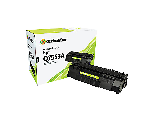 OfficeMax® Remanufactured Black Toner Cartridge Replacement For HP Q7553A