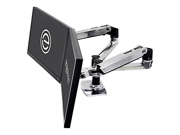 Ergotron LX Mounting Arm For Flat Panel Displays, Silver