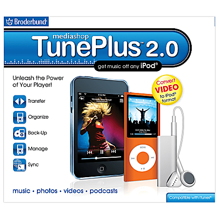 MediaShop™ TunePlus™ 2.0, Traditional Disc