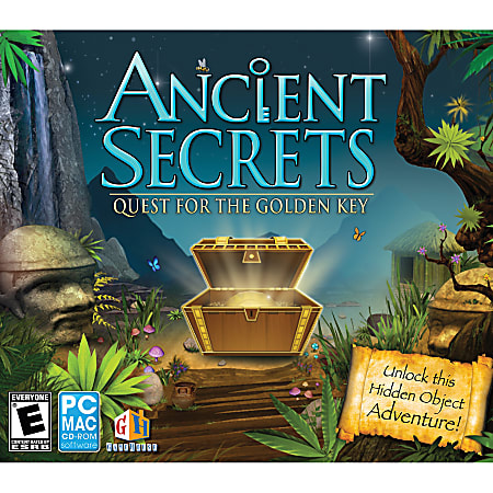 Ancient Secrets: Quest For The Golden Key, For PC/Mac, Traditional Disc