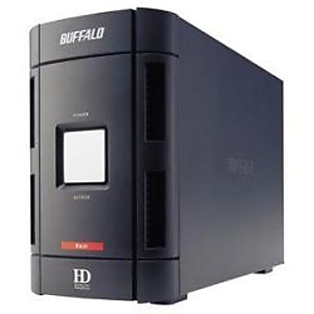 Buffalo DriveStation Duo HD-W1.0TIU2/R1 Hard Drive Array - 2 x HDD Installed - 1 TB Installed HDD Capacity