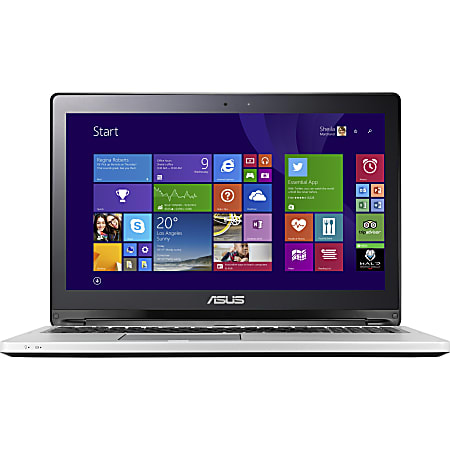 Asus Transformer Book Flip TP500LA-DS71T 15.6" Touchscreen LCD 2 in 1 Notebook - Intel Core i7 (5th Gen) i7-5500U Dual-core (2 Core) 2.40 GHz - 8 GB DDR3L SDRAM - 1 TB HDD - Windows 8.1 64-bit - 1366 x 768 - Convertible - Black