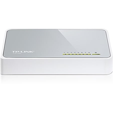 TP-LINK TL-SF1008D - 8-Port 10/100Mbps Fast Ethernet Switch - Desktop Ethernet Splitter - Ethernet Hub - TLSF1008D