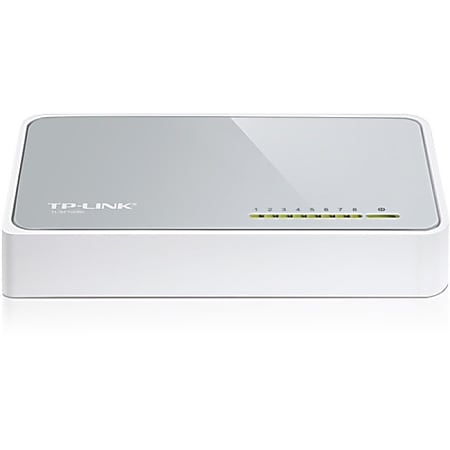 TP-LINK TL-SF1008D 8-port 10/100Mbps Desktop Switch - 8 Ports - 8 x RJ-45 - 10/100Base-TX