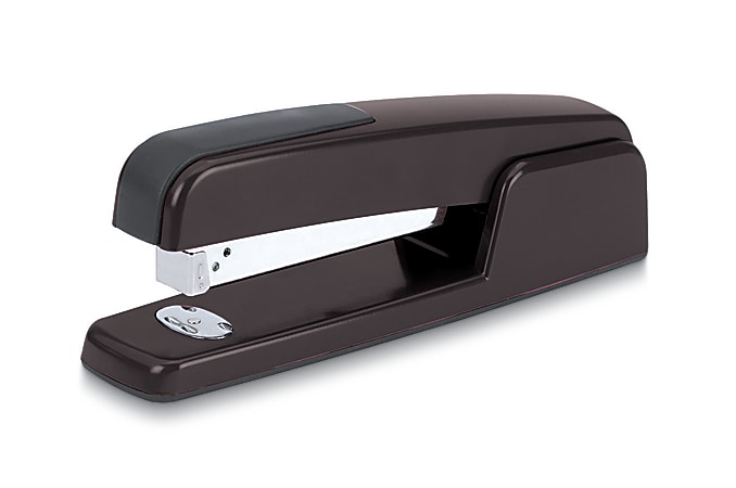 OfficeMax Full-Strip Desktop Stapler, 2 5/8"H x 1 13/16"W x 7 1/4"D, Black