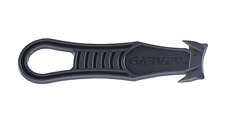 Garvey Klever Kutter Box Cutter Knives Safety Cutter, Plastic, 4" Length, Black Pack Of 5