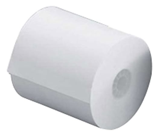 Office Depot® Brand 2-Ply Paper Rolls, 3 x 85', Canary/White, Pack Of 10