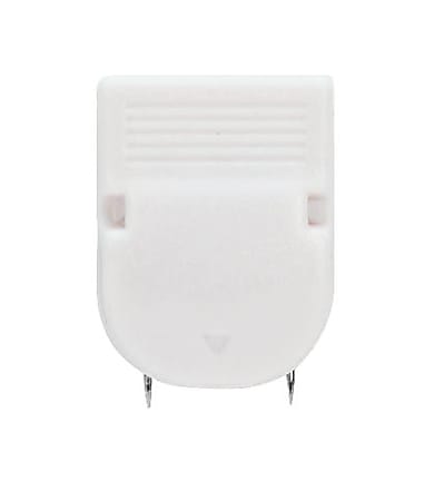 OfficeMax® Brand Fabric Panel Wall Clips, White, Pack Of 20