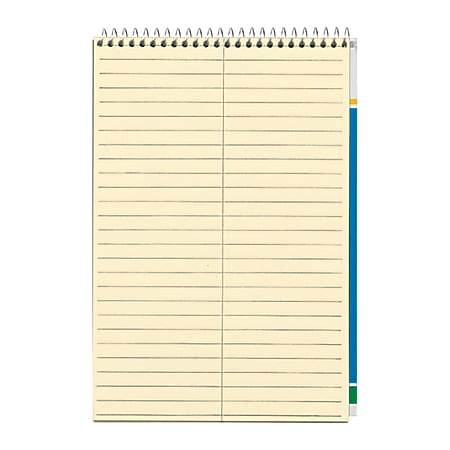 OfficeMax Steno Notebooks, 6" x 9", Gregg Ruled, 80 Sheets, Cream Paper, Pack Of 4