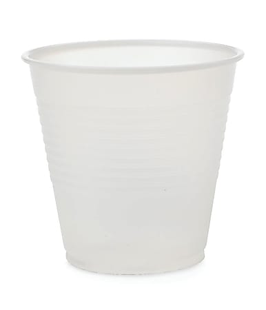 Medline Disposable Plastic Drinking Cups, 5 Oz, Translucent,