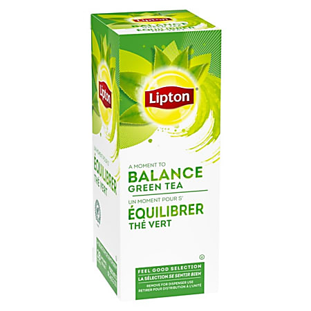 Lipton® Green Tea Bags, Box Of 28