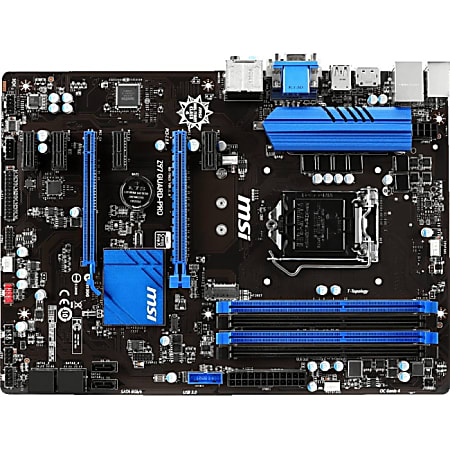 MSI Z97 GUARD-PRO Desktop Motherboard - Intel Z97 Express Chipset - Socket H3 LGA-1150