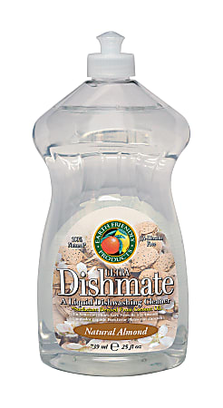 Earth Friendly Products Dishmate Dish Soap, 25 Oz., Almond