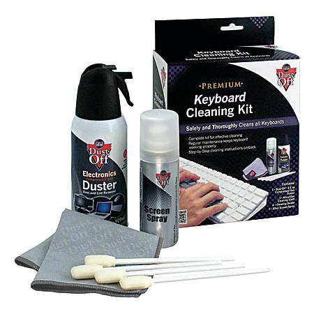 Dust Off Keyboard Cleaning Kit - Office Depot