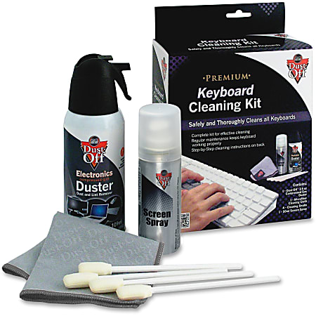 Dust Off Keyboard Cleaning Kit - Office Depot