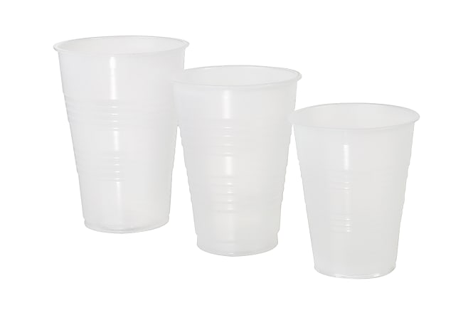 Solo® Galaxy® Translucent Plastic Cups, 12 Oz, Case Of 1,000