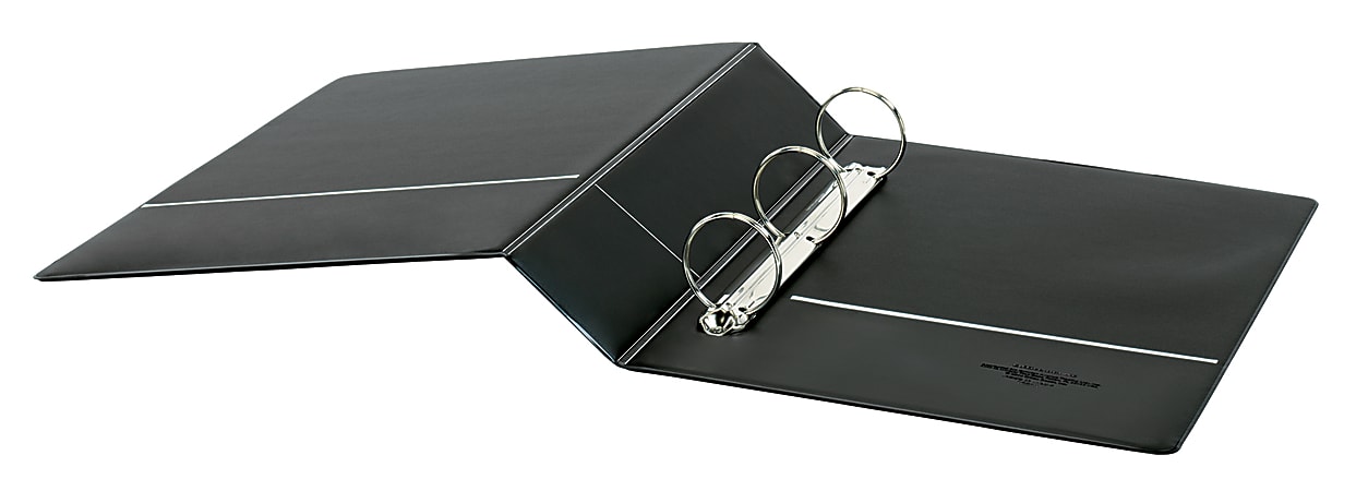 6-Pack SKILCRAFT 3 Ring Binder Legal Ledger Black Book for 8.5 x 14 Paper NEW 