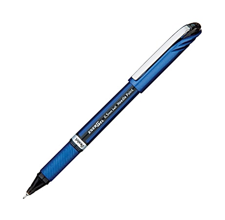 Pentel® EnerGel™ NV Liquid Gel Pens, Fine Point, 0.5 mm, Black Ink ...