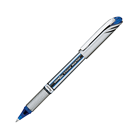Pentel® EnerGel™ NV Liquid Gel Pens, Medium Point, 0.7 mm, Blue Ink ...