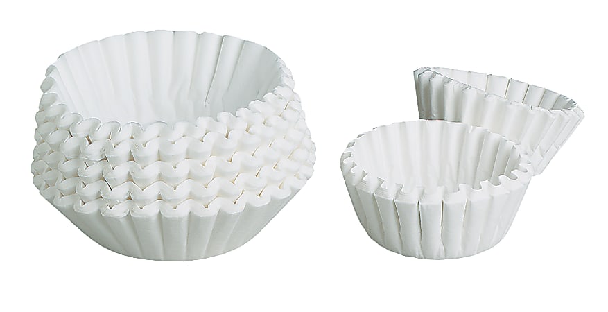 Rockline 12 Cup Wide Coffee Filters Pack Of 1000 Office Depot