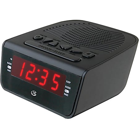 GPX C224B Desktop Clock Radio - 2 x Alarm - AM, FM