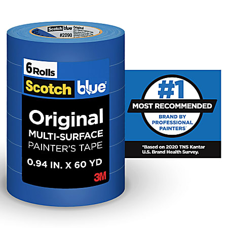 ScotchBlue Original Multi-Surface 6-Pack 1.88-in x 60 Yard(s