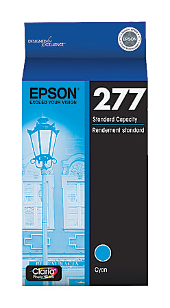 Epson® 277 Claria® Cyan Ink Cartridge, T277220