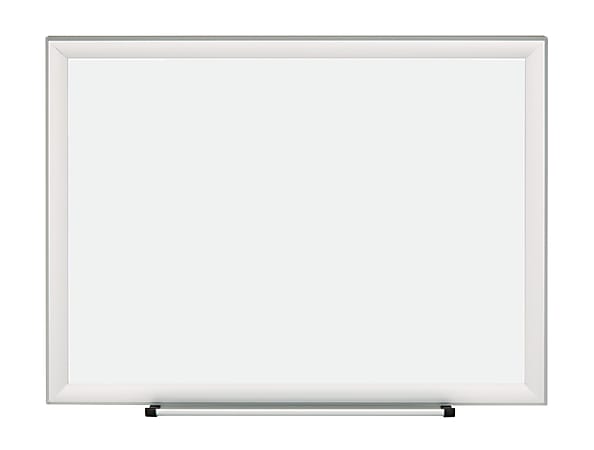 Office Depot® Brand Magnetic Dry-Erase Whiteboard, 18" x 24", Aluminum Frame With Silver Finish