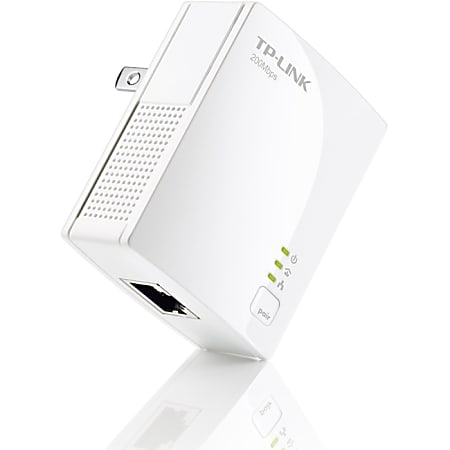 TP-LINK TL-PA2010 AV200 Nano Powerline Adapter, Up to 200Mbps, Plug and Play, Power Saving Mode