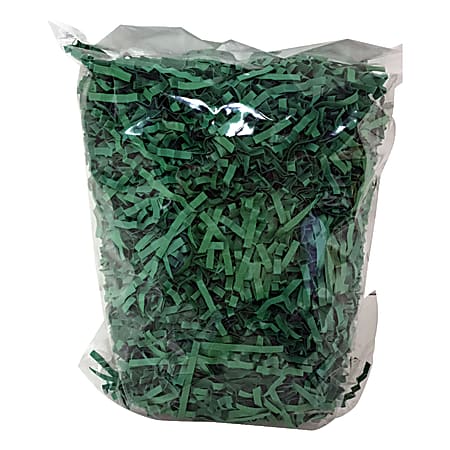 OfficeMax Paper Shreds, 2 Oz, Green