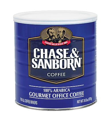 Chase And Sanborn Coffee, 34.5 Oz Can