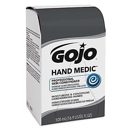 HAND MEDIC Professional Skin Conditioner, 500 mL Refill, Six 500-ml refill cartridges of lotion per Case, Sold by the Case