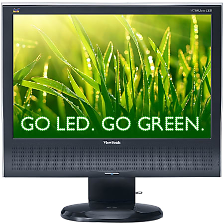 Viewsonic Graphic VG1932wm-LED 19" LED LCD Monitor - 16:10 - 5 ms