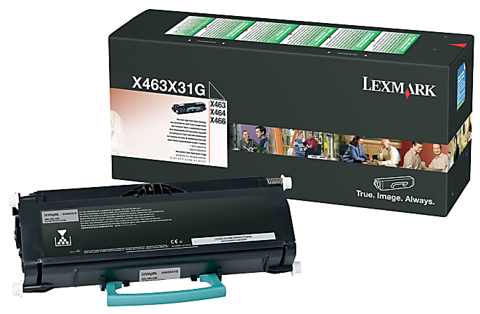 Lexmark™ X463X31G Black Extra-High Yield Black Toner Cartridge