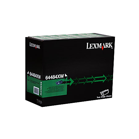 Lexmark™ 64484XW Remanufactured Black High Yield Toner Cartridge