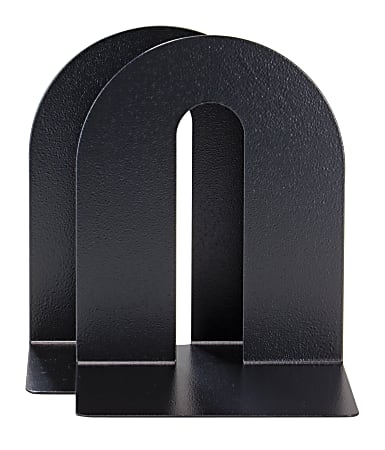 Officemate® OIC® Magnetic Heavy-Duty Bookends, 10" x 8"