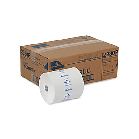 Cormatic® by GP PRO 1-Ply Hardwound Paper Towels, Pack Of 6 Rolls