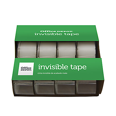 Office Depot® Brand Invisible Tape With Dispenser, 3/4"