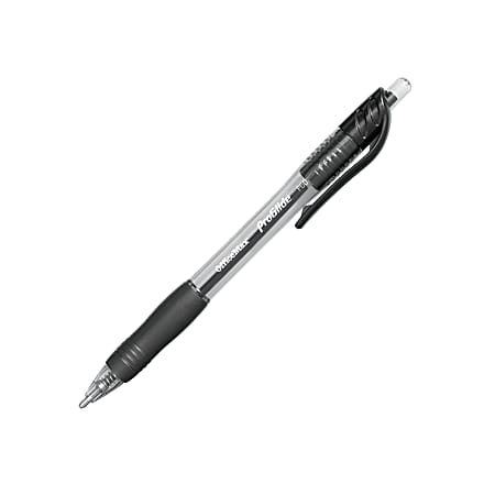 OfficeMax Proglide P60 Ballpoint Pen - 1.4mm, Bold, 12 Pack, Black
