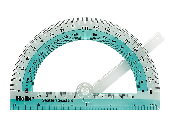 Helix Swing Arm 6" Protractor 180 degrees